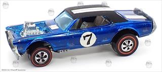 Blue - Black roof